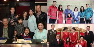 Galeri Foto Keluarga Besar SBY, Lengkap Ada Anak Cucu Menantu
