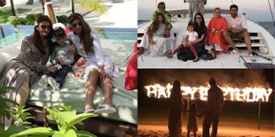 Galeri Liburan Mewah Keluarga Bachchan di Maldives, Bikin Iri!