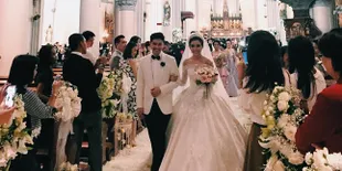 Galeri Lengkap Prosesi Pemberkatan Nikah Chelsea Olivia & Glenn