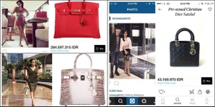 Parade Tas Branded Paling Murah Syahrini, Cuma Rp 40 Jutaan Saja