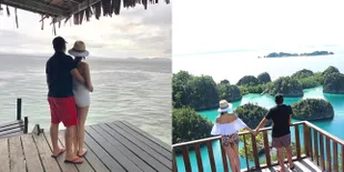 Gandeng Lekat, Sammy Simorangkir-Viviane Bersantai di Raja Ampat
