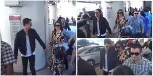 Gandengan! Miranda Kerr & Evan Spiegel Mesra di Depan Umum