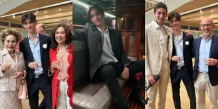 Ganteng & Blasteran Tiga Negara, 8 Potret Kiran Cucu Soekarno dari Ratna Sari Dewi Lulus SMA