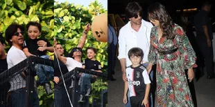 Gantengnya AbRam Khan dengan Rambut Pendek, Semakin Mirip Shahrukh Khan