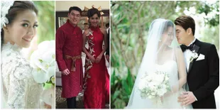 Gaun-Gaun Indah Pernikahan Asty Ananta - Hendra, Elegan Sempurna