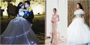 Gaun-Gaun Pernikahan Indah Rachel Vennya, Karya Desainer Ternama
