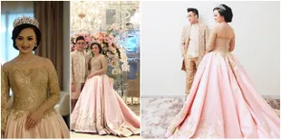 Gaun Resepsi Mewah Istri Tommy Rumengan, Indah Bak Cinderella