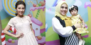 Gaya Cantik Sarwendah - Nycta Gina di Kilau Raya HUT MNCTV ke-27