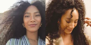 Gaya Cantik Tara Basro Dengan Rambut Keriting Saat Berada di Bali