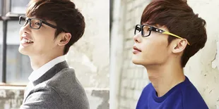 Gaya Cool & Alay Lee Jong Suk Saat Berkacamata