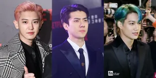 Gaya EXO di Red Carpet Event Film '6 UNDERGROUND', Bagai Pangeran dan CEO