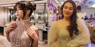 Gaya Fuji dan Aaliyah Massaid yang Sama-Sama Memesona dengan Dress Ala Peri, Cantiknya Beda!