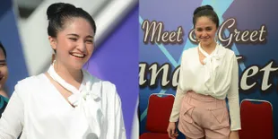 Gaya Kasual Stylish Marshanda Hadiri Meet & Greet 'ORANG KETIGA'
