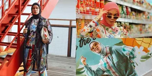 Gaya Kece Tantri Namirah, Berani Main Warna dan Tabrak Motif