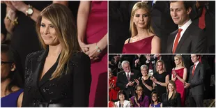 Gaya Melania & Ivanka Trump Saat Hadiri Kongres, Disambut Meriah
