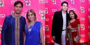 Gaya Para Seleb Berbusana India Hadiri 'Diwali Party MD Pictures'