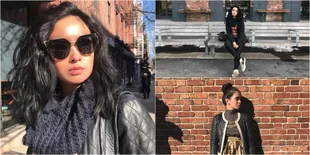 Gaya Stylish dan Kece Ala Ayushita Saat Liburan ke New York!