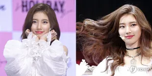 Gaya Suzy di Showcase, Cute dan Seperti Model Iklan Shampo