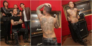 Gaya Tato Vokalis Band 18Plus - Habiskan Puluhan Juta Rupiah