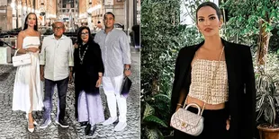 Gayanya Selalu Mewah Berkelas, Foto-Foto Cantik Nia Ramadhani Selama Berada di Milan