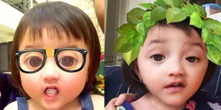 Gemas! Foto Arsy Pakai Filter Snapchat Ini Bikin Pengen Nyubit