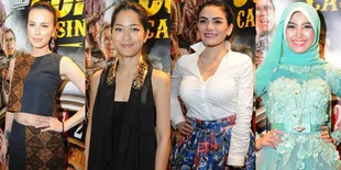 Gemerlap Parade Fashion di Premiere 'COMIC 8', Cantik & Glamor
