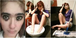 Gempar Mengaku Gila, Revi Mariska Posting Foto Aneh di Toilet