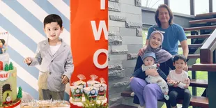 Genap 2 Tahun. Potret Shaquille Anak Roger Danuarta Dan Cut Meyriska yang Kini Sudah Jadi Kakak - Makin Ganteng
