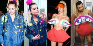 Gila! Fans Tiru Kostum Kontroversial Miley Cyrus, Keren Atau ...