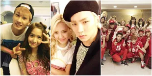 Girls Generation - Super Junior dan SHINee di Backstage GG World Tour