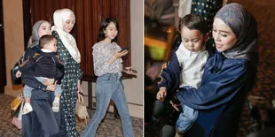Hadiri Acara 7 Bulanan Aurel Hermansyah, Potret Lesti Datang Tanpa Ditemani Rizky Billar