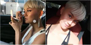 Hadiri American Music Awards, Agnezmo Santai Make Up di Mobil