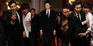 Hadiri Opening KIFF 2014, Lee Kwang Soo Diserbu Fans!