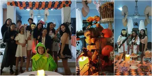 Halloween Party Khiran, Mayangsari Ubah Rumah Jadi Penuh Labu