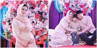 Hamil Anak Kedua di Usia 40 Tahun, 7 Potret Tasyakuran Tujuh Bulanan Uut Permatasari - Aura Bumil Cantik Kian Terpancar
