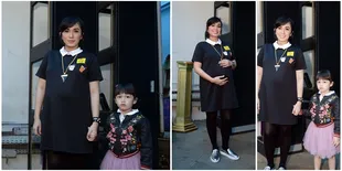 Hamil Besar, Ussy - Andhika Ajak Anak Liburan Tahun Baru ke Korea