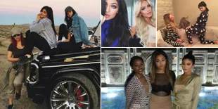 Hangout Seru Kylie Jenner, Dari Party Hingga Selfie Hot Menggoda
