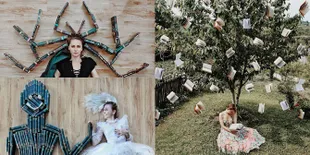 Hanya Dengan Buku, Wanita Ini Berhasil Buat Foto Instagramable!