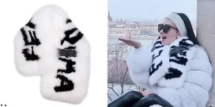 Harga Syal Yang Dipakai Syahrini, Ada Yang Sampai Puluhan Juta