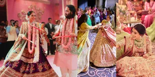 Hari Ini Menikah, Potret Radhika Merchant di Beberapa Upacara Jelang Jadi Menantu Crazy Rich India - Pesta Habis Rp9,6 Triliun