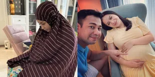 Harus Salat Sambil Duduk, Ini 8 Potret Nagita Slavina dengan Babybump Makin Besar: Mendapat Doa Terbaik Dari Netizen