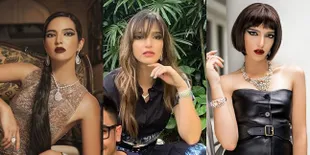 8 Potret 'Badass' Nia Ramadhani dengan Make Up Bold dan Gaya Super Glamor