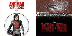 Heboh Foto-Foto Meme ANT-MAN Yang Gagal Bikin Penonton Terkesan