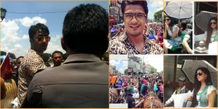 Heboh Kirab Shaheer Sheikh dkk di Yogya, Dikepung Lautan Manusia