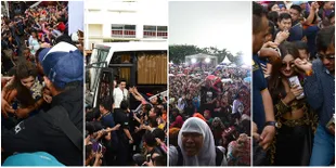 Heboh 'Uttaran' ke Bekasi, Ribuan Orang Berdesakan Saling Himpit