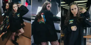 Hempas Komentar Haters yang Sebut Wajahnya Aneh & Mirip Nenek-Nenek, Momo Geisha Pose Bak Gadis ABG