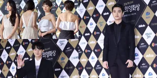 Hitam Putih - Pamer Punggung di Red Carpet Max Movie Awards 2016