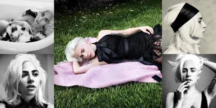 Hitam Putih Dunia Lady Gaga di Cover Vogue Terbaru