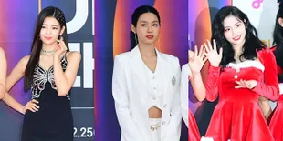 Idola Cantik dengan Gaun Terbaik di Red Carpet SBS Gayo Daejeon 2019, Tampil Maskulin Hingga Cute Santa