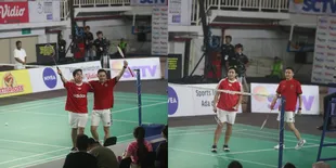 Ikut Pertandingan Ganda Putra Pasca Operasi, Jerome Polin Bangga Dipasangkan dengan Legenda Bulu Tangkis